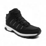 Ботинки на меху А637-2 черные п/п