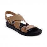 Босоножки F9-7 бежевые п/п