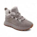 Ботинки на меху ZP-54 серые п/п