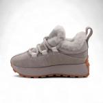 Ботинки на меху ZP-54 серые п/п