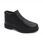 Ботинки на меху ЕМ1282 черные п/п