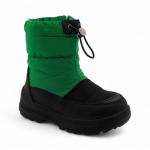 Дутики А5118-7 зеленые п/п