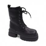 Ботинки на меху 182-19 черный п/п
