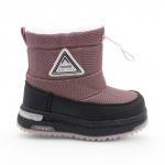 Дутики мембранные на меху XV882-2-3 темно розовый п/п