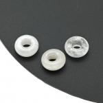 Бусина бублик для швенз из горного хрусталя 10*5мм, 1шт