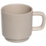 Кружка керамическая 280мл "Perfetto", бежевая