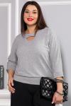 Блуза Ума (серая) Б14631-50М