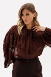 Блуза EOLA 2935 шоколад