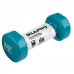 SILAPRO Гантель с виниловым покрытием 2кг (+-100гр), металл
