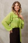 Блуза Gizart 15410 салатовый