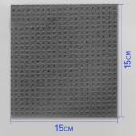 VETTA Набор салфеток универсальных 3 шт, 15х15 см, целлюлоза, серый