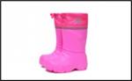 Nordman Kids сапоги дошкольные из ЭВА, утепленные с манжетой, розовые