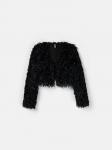 Кардиган с перьями "Оникс"