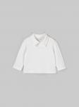 Лонгслив с воротником поло "Экрю" 0+