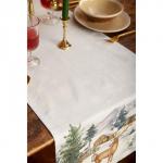 Дорожка новогодняя на стол «Этель» Forest animals 40?147 ± 5 см, 100% хл, саржа 190 г/м?