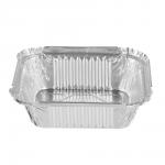 Форма для запекания, алюминиевая фольга, 12,8х10,3х4см, дно10,8х8,3см, 440 мл, L-край, R28L