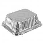 Форма для запекания, алюминиевая фольга, 12,8х10,3х4см, дно10,8х8,3см, 440 мл, L-край, R28L