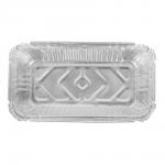 Форма для запекания, алюминиевая фольга, 18,4х9,3х4,8см, дно16,1х6,9см, 660 мл, L-край, R13L