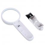 Лупа с LED подсветкой, d6,5см, пластик, стекло, 3xAAA (не входят в комплект)