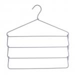 VETTA Вешалка-органайзер, 4 уровня, 41х42.5х0.38 см, металлическая с текстильным покрытием