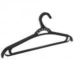 Вешалка для одежды пластик р. 48-50, цв. черный ХП