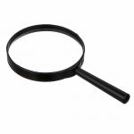 Лупа увеличительная d10 см, пластик, 3-х кратное увеличение