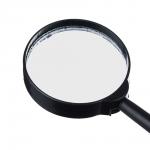 Лупа увеличительная d10 см, пластик, 3-х кратное увеличение