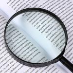 Лупа увеличительная d10 см, пластик, 3-х кратное увеличение