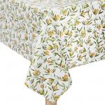 PROVANCE Лимонный курд Скатерть ПВХ 140х230см на текстильной основе, лимоны