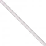 Резинка бельевая 0,5см х 3,8м, полиэстер, белая