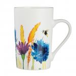 MILLIMI Акварель Кружка 380мл, фарфор, 4 дизайна