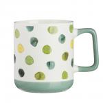 MILLIMI Грин лайф Кружка 370мл, фарфор, 4 дизайна