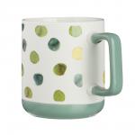 MILLIMI Грин лайф Кружка 370мл, фарфор, 4 дизайна