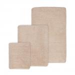 PROVANCE Basic Комплект полотенец, 3шт, 30х50, 50х80, 70х120, 95% пэ, 5% полиамид, 280гр/м, бежевый