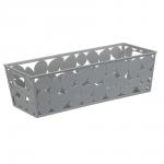 Корзинка для хранения тм VETTA, пластик, 25,5x10x7,5см, 2 цвета