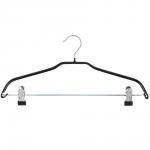 VETTA Вешалка металл (сталь) с ПВХ покрытием и клипсами 40см (цвет mix), TCH-203