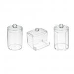 Набор органайзеров 3 штуки тм ЮНИLOOK, пластик, прозрачный, #123