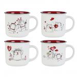 MILLIMI Все для тебя Кружка, 380мл, фарфор, 4 дизайна