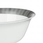 MILLIMI Графит Салатник, опаловое стекло, 320мл, 12.5х5см