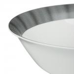 MILLIMI Графит Салатник, опаловое стекло, 760мл, 19х5.4см