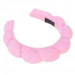 Ободок для косметических процедур махровый тм ЮНИLOOK, 100% полиэстер, 3см, 3 цвета, ВЗ24-07