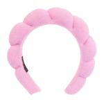 Ободок для косметических процедур махровый тм ЮНИLOOK, 100% полиэстер, 3см, 3 цвета, ВЗ24-07