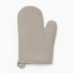 Варежка Этель «HOME», цвет серый, 26?16 см, 50%хл, 50%лен