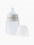 Бутылочка силиконовая с крышкой и 2 силиконовыми сосками, 270 мл