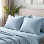 Набор: 2 наволочки поплин гл/кр 70х70 цвет: Голубой