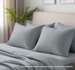 Набор: 2 наволочки поплин гл/кр 70х70 цвет: Атлантик