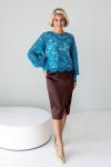 Блузка РБ-1147 морская волна