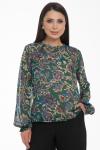 Блуза Волшебный шифон (модный принт)