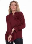 Блуза Модная Люкс (марсала)
