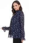 Блуза Роскошный шифон (блу)